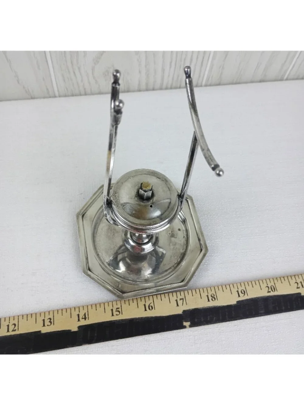 Antique Brandy Cognac Glass Snifter Warmer Marked 